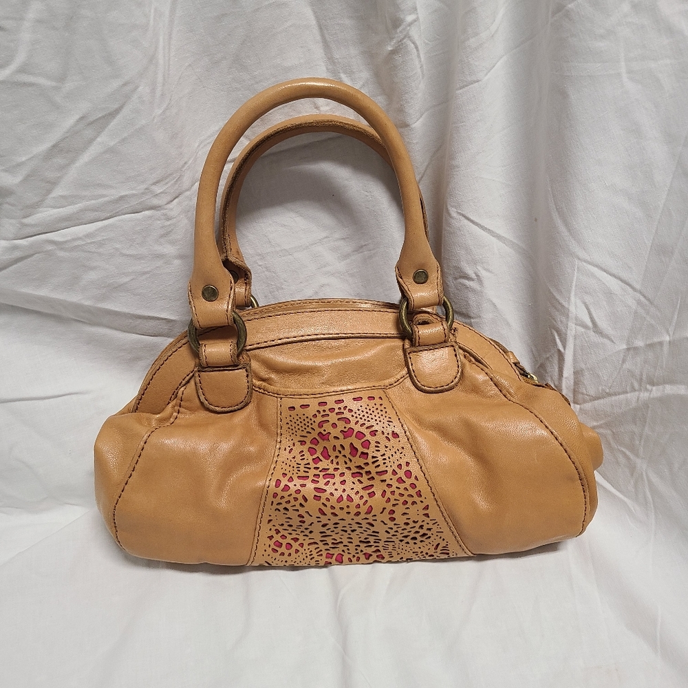 Lucky Brand lamb leather handbag